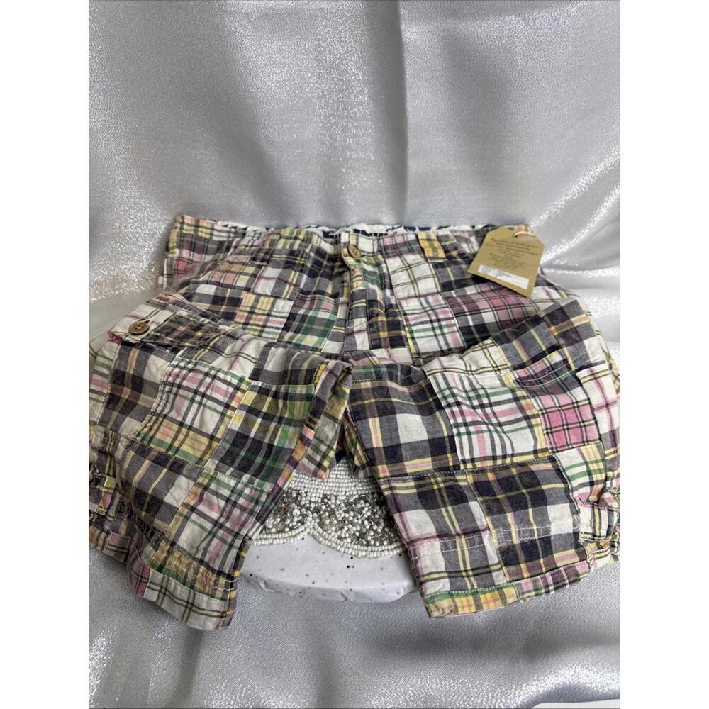Tailor Vintage Women’s Patchwork Cargo Shorts Becca Size 6 NWT